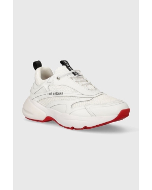 Love Moschino sneakersy kolor biały JA15595G0IIQ310A
