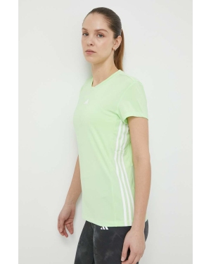 adidas Performance t-shirt treningowy Hyperglam kolor zielony IM8784