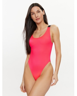 Calvin Klein Swimwear Strój kąpielowy KW0KW02576 Czerwony