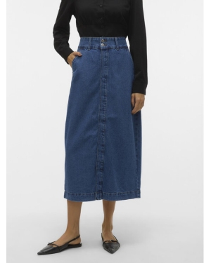 Vero Moda Spódnica jeansowa 10302007 Niebieski Regular Fit