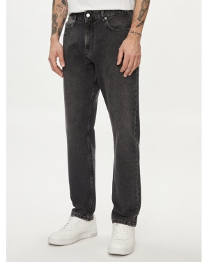Calvin Klein Jeans Jeansy Authentic J30J324830 Czarny Straight Fit