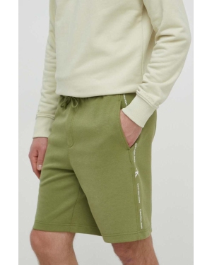 Calvin Klein Jeans szorty męskie kolor zielony