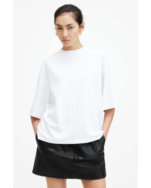 AllSaints t-shirt bawełniany AMELIE TEE damski kolor biały W130JA