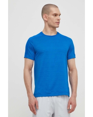 Calvin Klein Performance t-shirt treningowy kolor niebieski wzorzysty