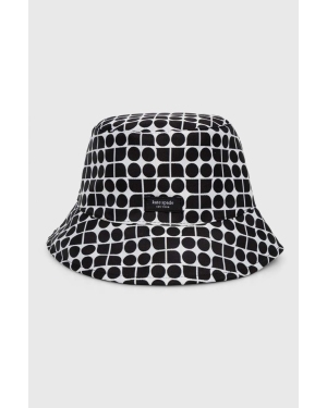 Kate Spade kapelusz dwustronny kolor czarny