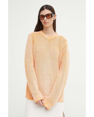 Résumé sweter bawełniany AtlasRS Knit Pullover Unisex kolor pomarańczowy 20371116