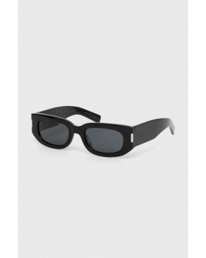 Saint Laurent okulary przeciwsłoneczne kolor czarny SL 697