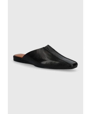 Vagabond Shoemakers klapki skórzane WIOLETTA damskie kolor czarny 5701-001-20