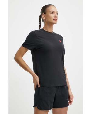 Fjallraven t-shirt Hemp Blend T-shirt damski kolor czarny F14600163