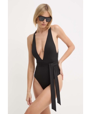 Max Mara Beachwear jednoczęściowy strój kąpielowy kolor czarny miękka miseczka 2416831179600