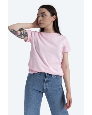 A.P.C. t-shirt bawełniany Denise kolor różowy COEAV.F26842-WHITE