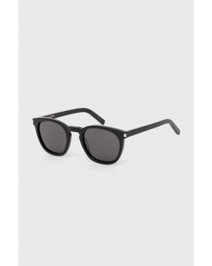 Saint Laurent okulary przeciwsłoneczne kolor czarny SL 28