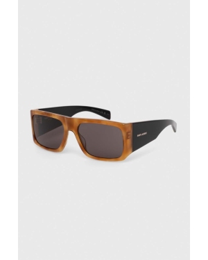 Saint Laurent okulary przeciwsłoneczne kolor brązowy SL 635 ACETATE