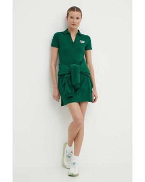 Reebok Classic sukienka Archive Essentials kolor zielony mini dopasowana 100076246
