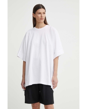 MMC STUDIO t-shirt damski kolor biały OVERSIZESUMMER.DRESS