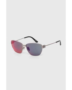 Balenciaga okulary przeciwsłoneczne kolor fioletowy BB0337SK
