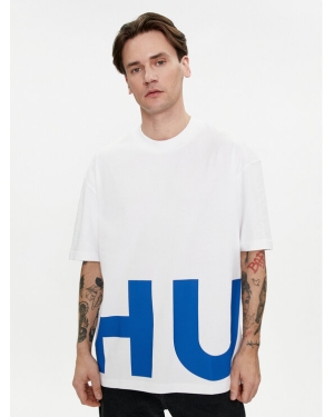 Hugo T-Shirt Nannavaro 50509840 Biały Oversize