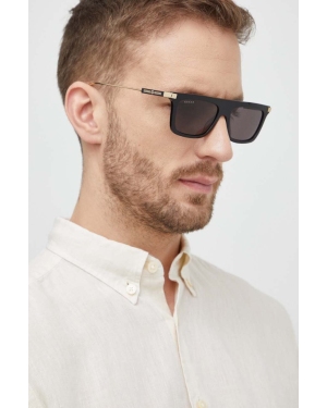 Gucci okulary przeciwsłoneczne męskie kolor czarny GG1437S