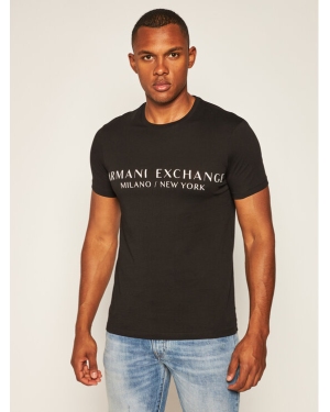 Armani Exchange T-Shirt 8NZT72 Z8H4Z 1200 Czarny Slim Fit
