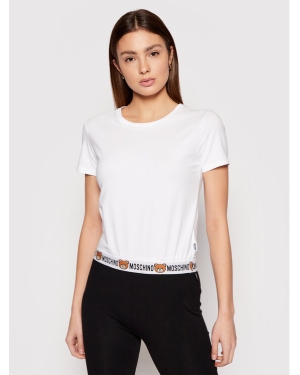 MOSCHINO Underwear & Swim T-Shirt ZUA1908 9003 Biały Regular Fit