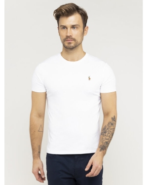 Polo Ralph Lauren T-Shirt 710740727 Biały Slim Fit
