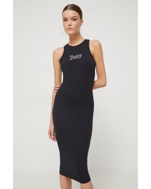 Juicy Couture sukienka kolor czarny mini dopasowana