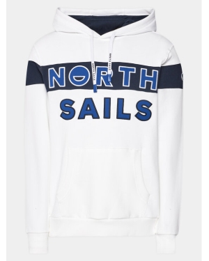 North Sails Bluza 691250 Biały Regular Fit