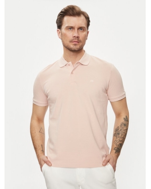 Selected Homme Polo 16087839 Różowy Regular Fit