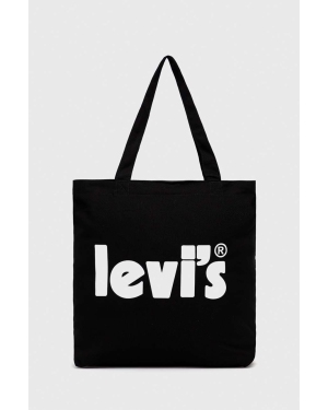 Levi's torba dziecięca kolor czarny