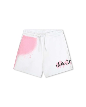 Marc Jacobs szorty dziecięce kolor biały wzorzyste regulowana talia