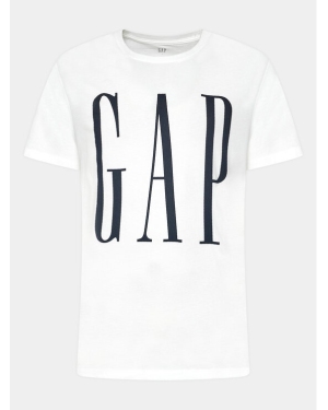 Gap T-Shirt 499950-03 Biały Regular Fit
