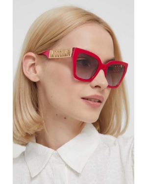 Moschino okulary przeciwsłoneczne damskie kolor różowy MOS161/S