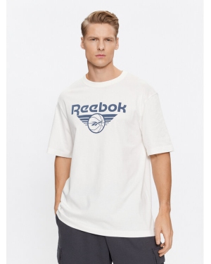 Reebok T-Shirt Basketball IL4435 Biały Regular Fit