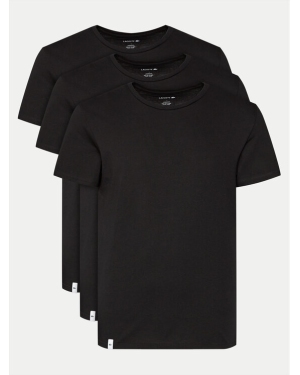 Lacoste Komplet 3 t-shirtów TH3451 Czarny Regular Fit