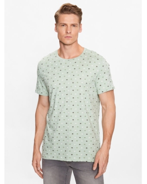 Blend T-Shirt 20715325 Zielony Regular Fit