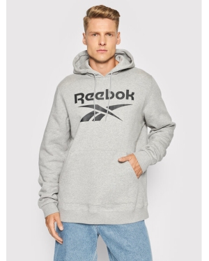 Reebok Bluza Identity Fleece Hoodie GS1609 Szary Regular Fit