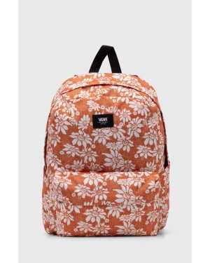 Vans plecak kolor pomarańczowy duży wzorzysty