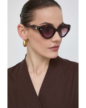 Vivienne Westwood okulary przeciwsłoneczne damskie kolor brązowy VW505311053