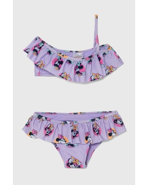 zippy dwuczęściowy strój kąpielowy dziecięcy x Disney kolor fioletowy