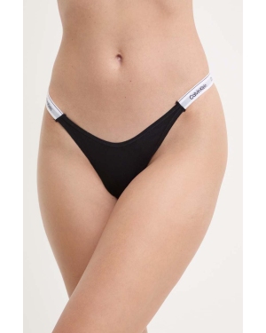 Calvin Klein Underwear stringi kolor czarny 000QD5157E