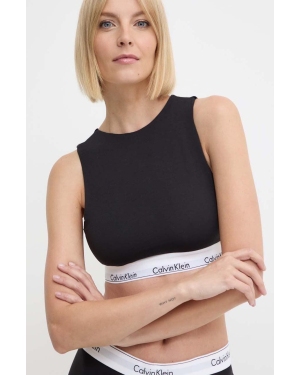 Calvin Klein Underwear biustonosz kolor czarny gładki 000QF7626E