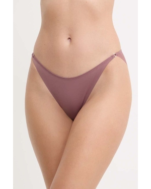 Calvin Klein Underwear figi kolor różowy z koronki 000QF7549E