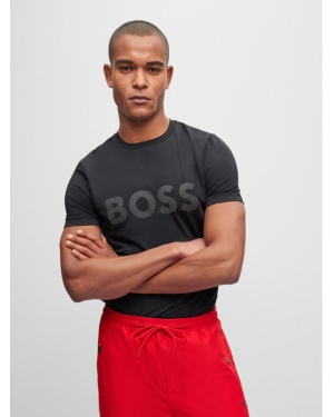 Boss T-Shirt 50494339 Czarny Slim Fit