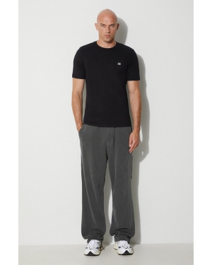 C.P. Company t-shirt bawełniany 30/1 JERSEY SMALL LOGO T-SHIRT kolor czarny gładki 15CMTS046A005100W