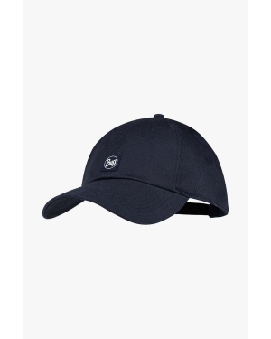 Buff czapka z daszkiem kolor czarny z aplikacją 131299