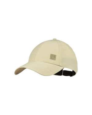 Buff czapka z daszkiem Summit kolor beżowy z aplikacją 133552