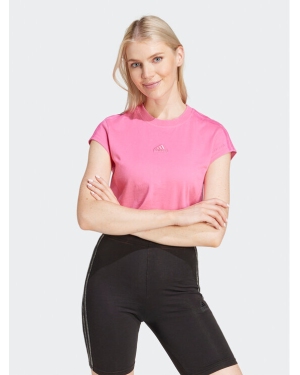 adidas T-Shirt ALL SZN 3-Stripes IR8854 Różowy Regular Fit