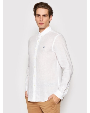 Polo Ralph Lauren Koszula 710829443002 Biały Slim Fit