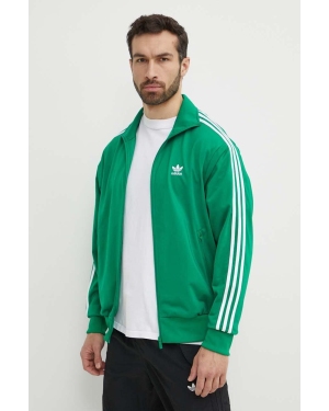 adidas Originals bluza męska kolor zielony z aplikacją IU0762