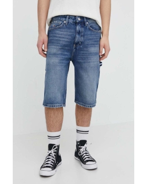 Tommy Jeans szorty jeansowe męskie kolor niebieski DM0DM18789